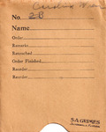Samuel A. Grimes Nest Records, Carolina Wren, April 3, 1932–August 5, 1950 by Samuel A. Grimes