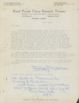 Correspondence, Donald J. Nicholson to Russ, March 22, 1960 by Donald J. Nicholson
