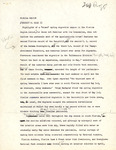 Second Draft, Herbert Kale, Florida Region Spring Migration Report, April–May 1976 by Herbert W. Kale II