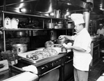 Chef cooking at Columbia Restaurant by Skip Gandy