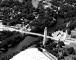Aerial photograph of the Sulpher Springs Water Tower A by Skip Gandy