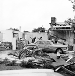 Salvaging belongings from home following a tornado by Skip Gandy