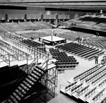 Seating around boxing ring by Skip Gandy