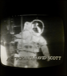 Astronaut David Scott, the seventh person to walk on the Moon