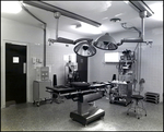 An empty operating room inside Bay Pines Veterans Affairs (V.A.) Hospital in St. Petersburg, Florida, B