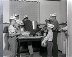 Boys Prepare Food for the Aunt Jemima Pancake Jamboree by Skip Gandy