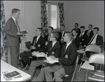 Teacher Giving a Lesson to Class, Berkeley Preparatory School, Tampa, Florida by Skip Gandy