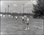 Children Playing Baseball, Berkeley Preparatory School, Tampa, Florida by Skip Gandy