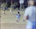 Children Playing Soccer on a Field, Tampa, Florida, D by Skip Gandy