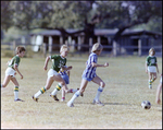 Children Playing Soccer on a Field, Tampa, Florida, R by Skip Gandy