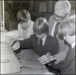 Students Experimenting With Electricity, Berkeley Preparatory School, Tampa, Florida, B by Skip Gandy