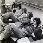 Students Relaxing in Class, Berkeley Preparatory School, Tampa, Florida by Skip Gandy