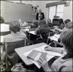 Faculty Member Giving a Lecture to Students, Berkeley Preparatory School, Tampa, Florida, C by Skip Gandy