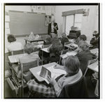 Faculty Member Giving a Lecture to Students, Berkeley Preparatory School, Tampa, Florida, E by Skip Gandy