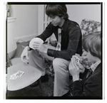 Students Playing Cards, Berkeley Preparatory School, Tampa, Florida, B by Skip Gandy