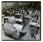 Students Working at Their Desks, Berkeley Preparatory School, Tampa, Florida, D by Skip Gandy