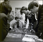 Students Working on a Map, Berkeley Preparatory School, Tampa, Florida, F by Skip Gandy