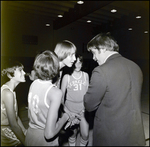 The Boys Basketball Coach Gives a Pep Talk, Berkeley Preparatory School, Tampa, Florida by Skip Gandy