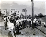 Students Play a Game of Tetherball, Berkeley Preparatory School, Tampa, Florida, B by Skip Gandy