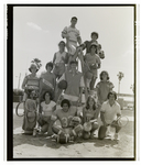 Student Athletes Pose for a Group Portrait, Berkeley Preparatory School, Tampa, Florida, J by Skip Gandy