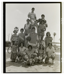 Student Athletes Pose for a Group Portrait, Berkeley Preparatory School, Tampa, Florida, M by Skip Gandy