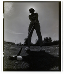 A Golfer Lines up Their Next Swing, Berkeley Preparatory School, Tampa, Florida, A by Skip Gandy