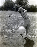 A Golfer Strikes the Ball, Berkeley Preparatory School, Tampa, Florida by Skip Gandy