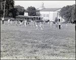 Adults Oversee a Kid's Soccer Game, Berkeley Preparatory School, Tampa, Florida