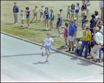 Spectators Clap As a Boy Runs Track, Berkeley Preparatory School, Tampa, Florida by Skip Gandy