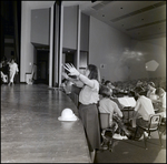 A Theater Director Instructs Her Onstage Students, Berkeley Preparatory School, Tampa, Florida by Skip Gandy