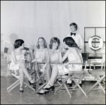 Actresses Enjoy Refreshments After a Performance, Berkeley Preparatory School, Tampa, Florida