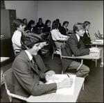 Students Smile and Take Notes at Berkeley Preparatory School in Tampa, Florida by Skip Gandy