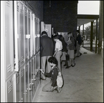 Students Transfer Items in Their Lockers at Berkeley Preparatory School in Tampa, Florida by Skip Gandy