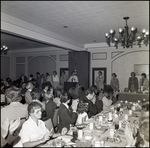 Attendees Pray Before Dining at an Award Banquet at Berkeley Preparatory School in Tampa, Florida by Skip Gandy