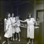 A Woman Presents a Girl With an Award at Berkeley Preparatory School in Tampa, Florida, A by Skip Gandy