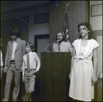 Boys and Girls Stand Front and Center to Receive Awards at Berkeley Preparatory School in Tampa, Florida by Skip Gandy