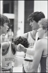 Boys Basketball Players Rest on the Sidelines During a Boy's Basketball Game at Berkeley Preparatory School in Tampa, Florida by Skip Gandy