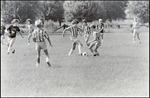 A Player Prepares to Kick During a Children's Soccer Game at Berkeley Preparatory School in Tampa, Florida, A by Skip Gandy