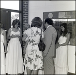 Graduating Students Mingle With Their Parents Following the June Commencement at Berkeley Preparatory School in Tampa, Florida by Skip Gandy