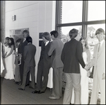 Graduating Students Line up After the June Commencement at Berkeley Preparatory School in Tampa, Florida, A by Skip Gandy