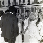 Graduating Students Line up After the June Commencement at Berkeley Preparatory School in Tampa, Florida, B by Skip Gandy