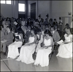 The Graduating Class Sits in Rows During Commencement at Berkeley Preparatory School in Tampa, Florida, A by Skip Gandy