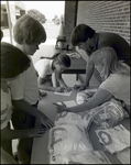 Students Pick up Their Gym Clothes at Berkeley Preparatory School in Tampa, Florida, B by Skip Gandy