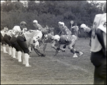 The Berkeley Buccaneers Play Osceola in a Football Game at Berkeley Preparatory School in Tampa, Florida, A by Skip Gandy