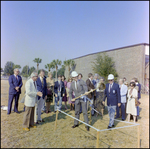 School Administrators Host a Groundbreaking Ceremony at Berkeley Preparatory School in Tampa, Florida, D by Skip Gandy