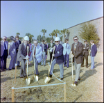 School Administrators Host a Groundbreaking Ceremony at Berkeley Preparatory School in Tampa, Florida, E by Skip Gandy