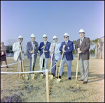 School Administrators Host a Groundbreaking Ceremony at Berkeley Preparatory School in Tampa, Florida, J by Skip Gandy