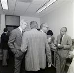 School Administrators Mingle During an Event at Berkeley Preparatory School in Tampa, Florida, D by Skip Gandy