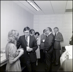 School Administrators Mingle During an Event at Berkeley Preparatory School in Tampa, Florida, H by Skip Gandy