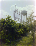 A Water Tower Stands Behind a Set of Power Lines in Beverly Hills, Florida by Skip Gandy